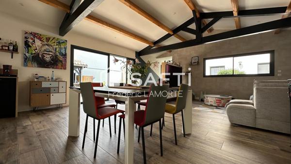 Villa 2021 de plain-pied, 5 chambres, piscine