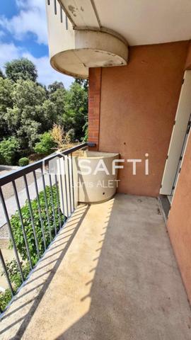 T2 de 47m2 avec blacon et parking - Toulouse La Terrasse / Montaudran