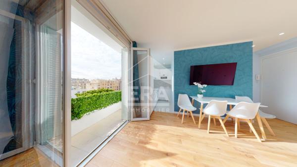 NICE - FLEURS : MAGNIFIQUE 2 PIÈCES AVEC BALCON PLEIN SUD