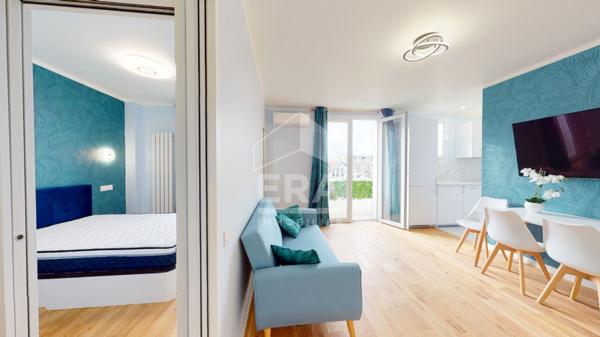 NICE - FLEURS : MAGNIFIQUE 2 PIÈCES AVEC BALCON PLEIN SUD