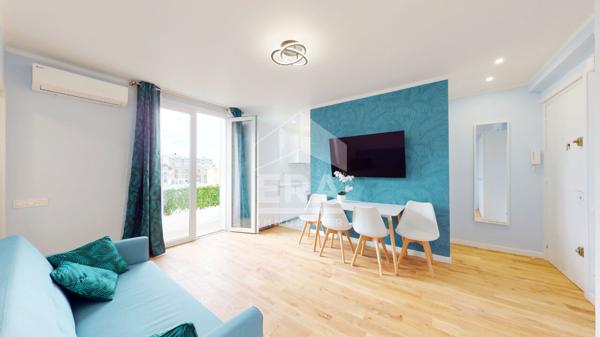 NICE - FLEURS : MAGNIFIQUE 2 PIÈCES AVEC BALCON PLEIN SUD