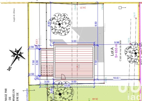 Terrain à vendre 658 m² Trappes