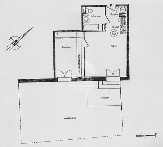 Appart. à vendre T2 - Blois - Vendu loué, Résidence calme et sécurisée avec ascenseur, parking privé