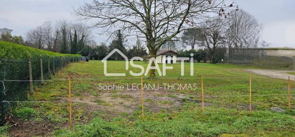 Terrain plat, hors lotissements