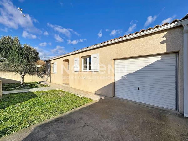 Rare à Mateille ! Maison de plain pied avec grand jardin piscinable