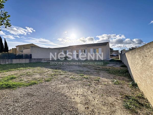 Rare à Mateille ! Maison de plain pied avec grand jardin piscinable