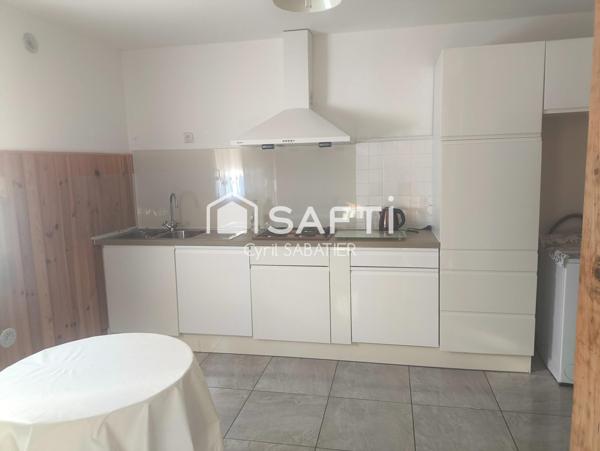 Maison 3 faces, 125m², 3 chambres, garage, sous sol