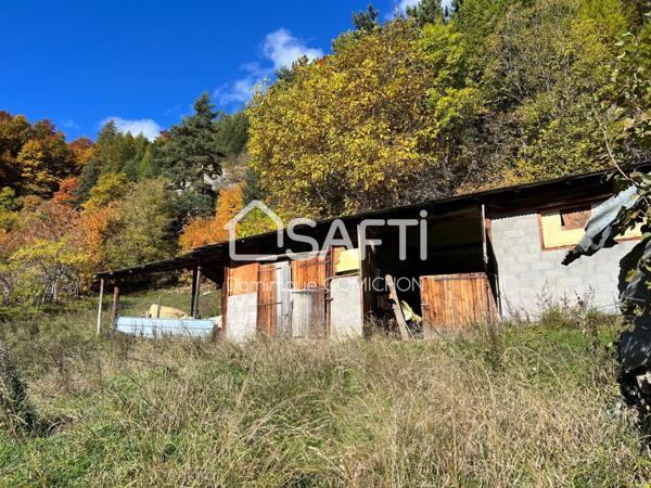 Ancienne bergerie à rénover au calme dans les montagnes