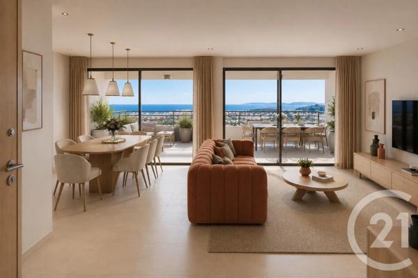 Appartement T3 à vendre  3 pièces - 76 m 2   BORMES LES MIMOSAS  - 83