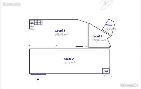 Entrepôt / local Nice 127 m²