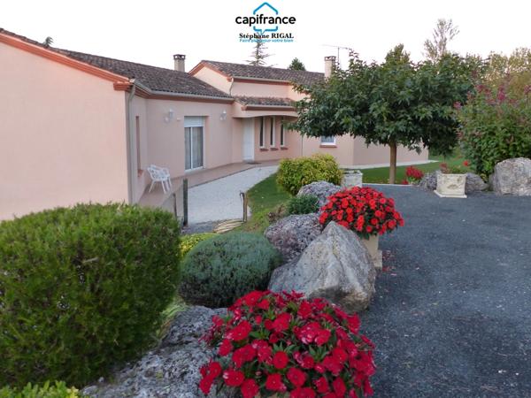 Propriete à vendre 6 pièces PENNE D'AGENAIS (47) Maison de 175m2 habitables + sous-sol sur 5245m2 de terrain