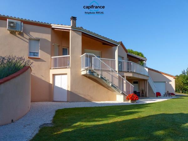 Propriete à vendre 6 pièces PENNE D'AGENAIS (47) Maison de 175m2 habitables + sous-sol sur 5245m2 de terrain