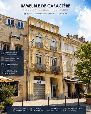 STUDIO 17 m² À RÉNOVER – HYPER CENTRE MONTPELLIER