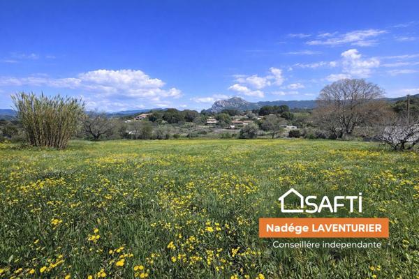 TERRAIN A BÂTIR 1200 m² – PC ACCORDÉ – PLAINE DE PERI