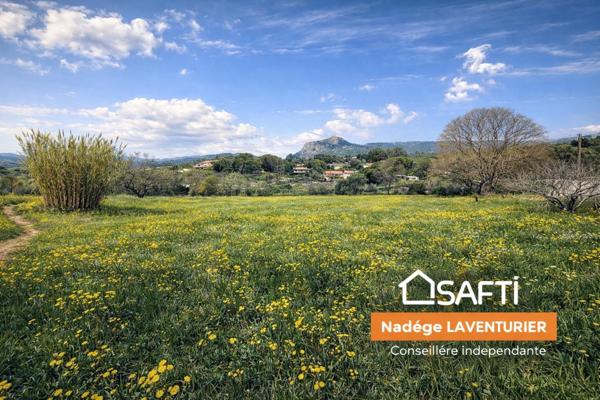 TERRAIN A BÂTIR 1200 m² – PC ACCORDÉ – PLAINE DE PERI