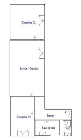 Vente                                                      Appartement
                        
                     3 pièces                      46 m2                     à Paris 20