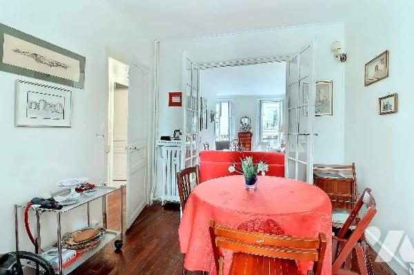 Appartement 3 pièces - Paris 16e - Rue Raynouard / Passy - 50,63 m² Carrez