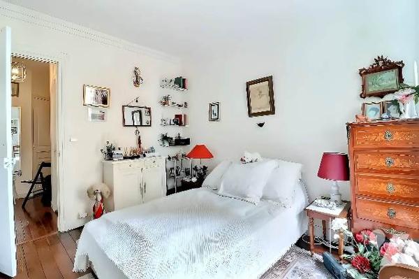 Appartement 3 pièces - Paris 16e - Rue Raynouard / Passy - 50,63 m² Carrez