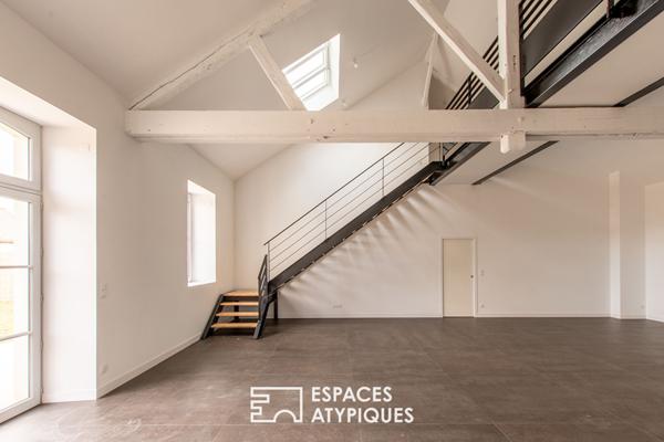 Un ancien chai réhabilité en loft XXL