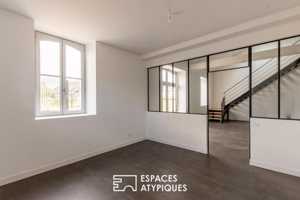 Un ancien chai réhabilité en loft XXL