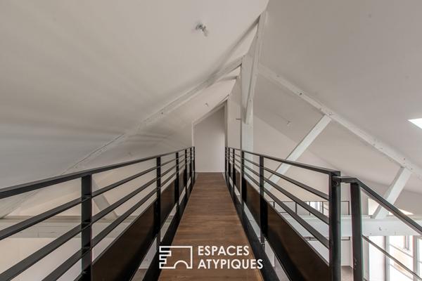 Un ancien chai réhabilité en loft XXL