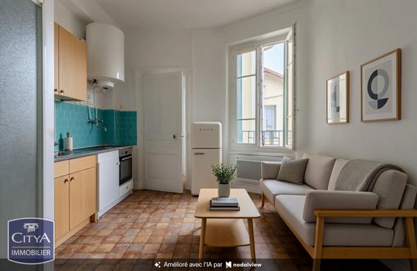 Appartement à vendre 2 pièces 26.59m² Villeurbanne (69100)