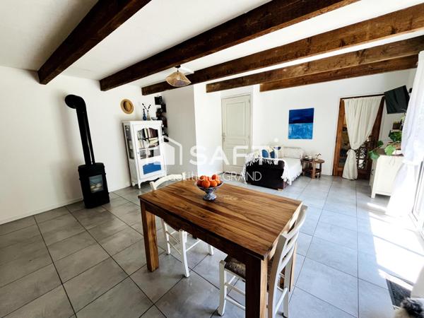 Maison type Longère en campagne coup coeur assurée et une vie de plain-pied