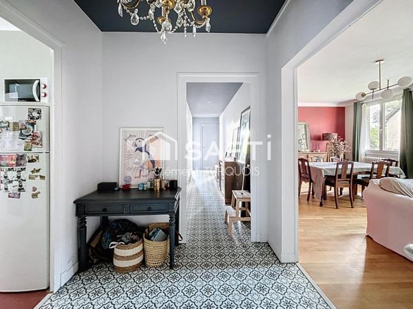 Appartement rénové de 89 m2 au calme