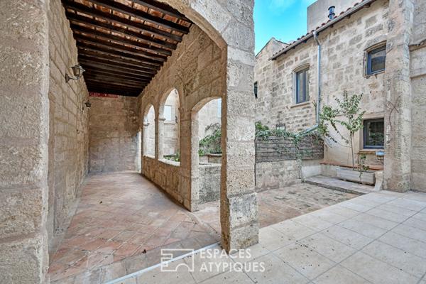 Appartement aménagé en triplex