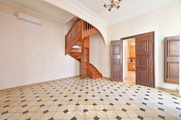 Appartement aménagé en triplex