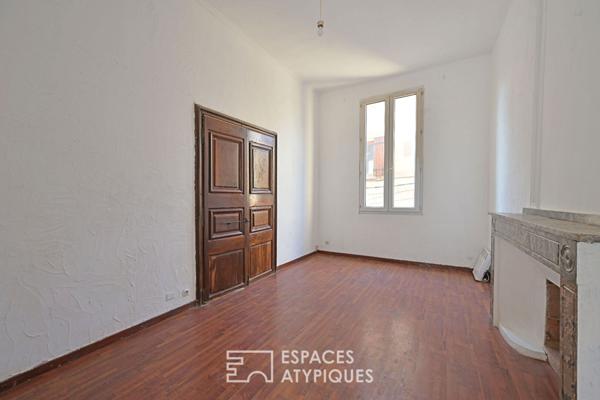 Appartement aménagé en triplex