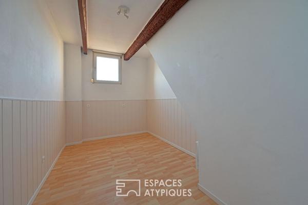 Appartement aménagé en triplex