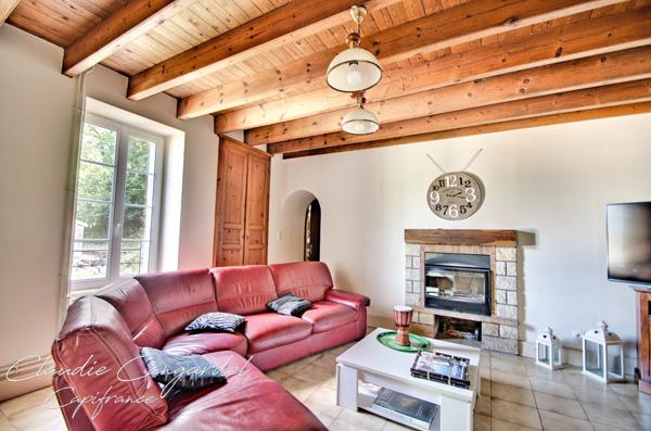 Propriété de charme en bord de rivière, avec activité de gîte proche de CHANTONNAY (85)