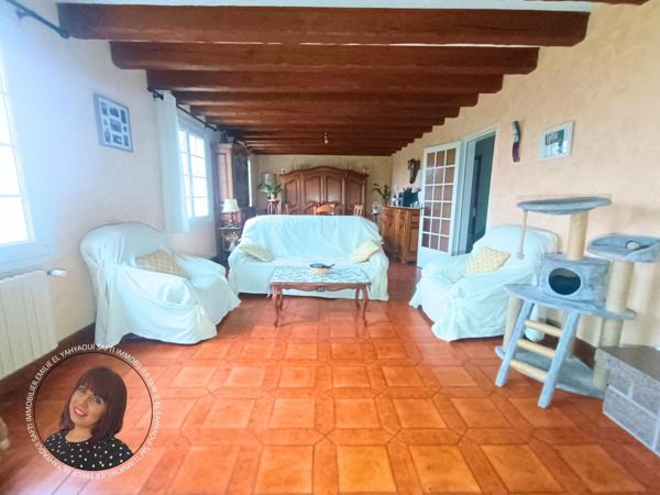 Grande maison familiale avec sa piscine chauffée