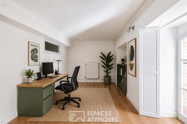 Duplex de caractère avec parking et cave au coeur du quartier Carmes – Saint-Étienne