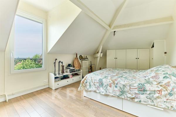Maison de caractère rénovée avec vue sur Paris et la Tour Eiffel