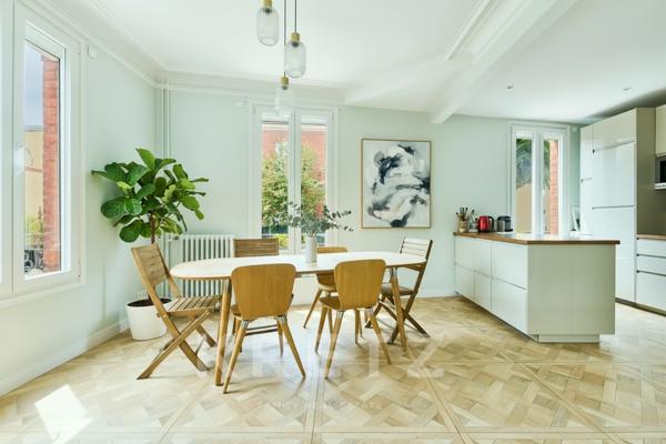 Maison de caractère rénovée avec vue sur Paris et la Tour Eiffel