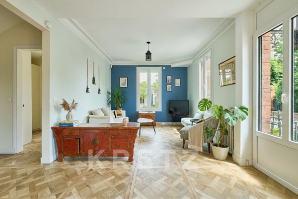 Maison de caractère rénovée avec vue sur Paris et la Tour Eiffel