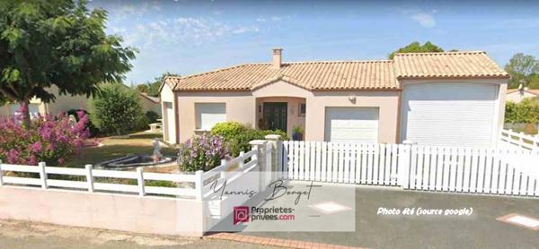 Maison plain-pied - 155 m² - Jardin - Garages et dépendances