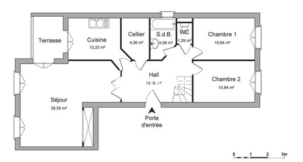 Location Appartement 3 pièces 82.92 m² - Vienne 38200