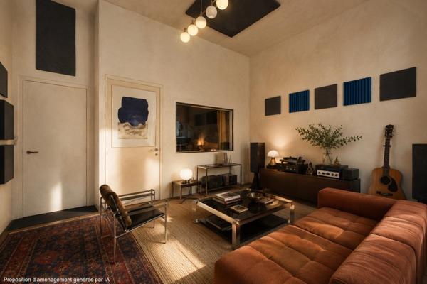 À vendre Appartement T2bis de 72m² à MARSEILLE 1ER ARRONDISSEMENT