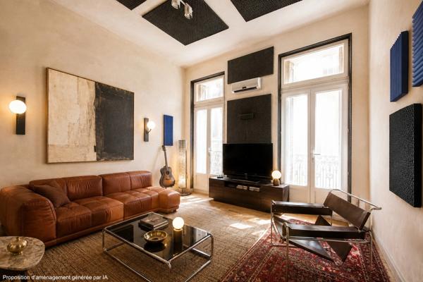 À vendre Appartement T2bis de 72m² à MARSEILLE 1ER ARRONDISSEMENT