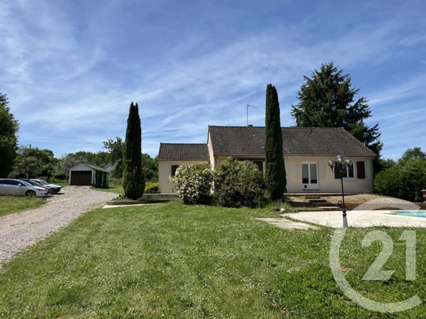 Maison à vendre  5 pièces - 121 m 2   MONTGIVRAY  - 36
