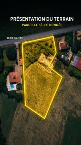 Terrain constructible de 4444m2