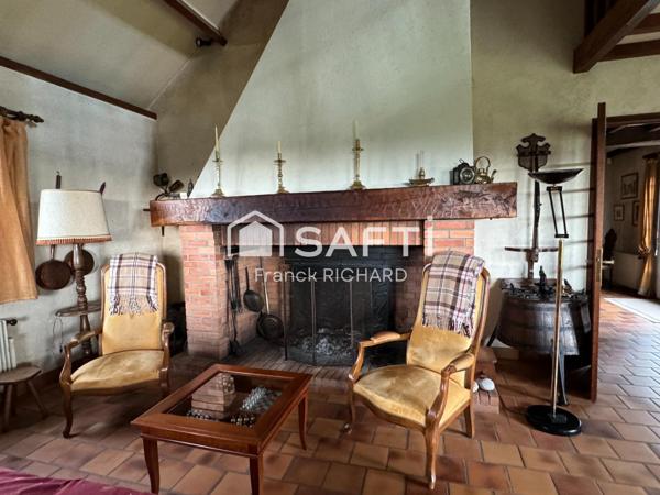 Propriété de caractère composée de deux maisons le tout sur 2ha6