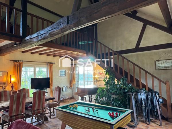 Propriété de caractère composée de deux maisons le tout sur 2ha6