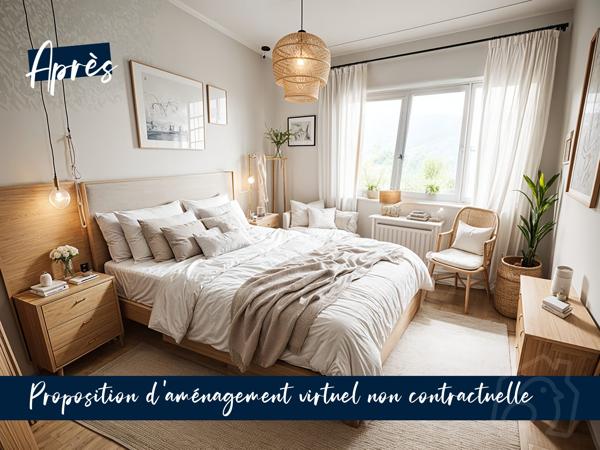 Maison semi-individuelle 3 chambres
