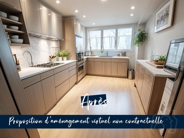 Maison semi-individuelle 3 chambres