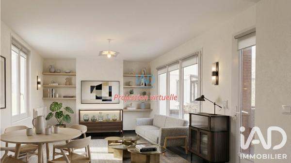 Maison à vendre 3 pièces 57 m² Saint-Étienne-du-Rouvray