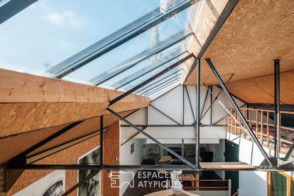 Loft à l’esprit industriel à deux pas des commerces